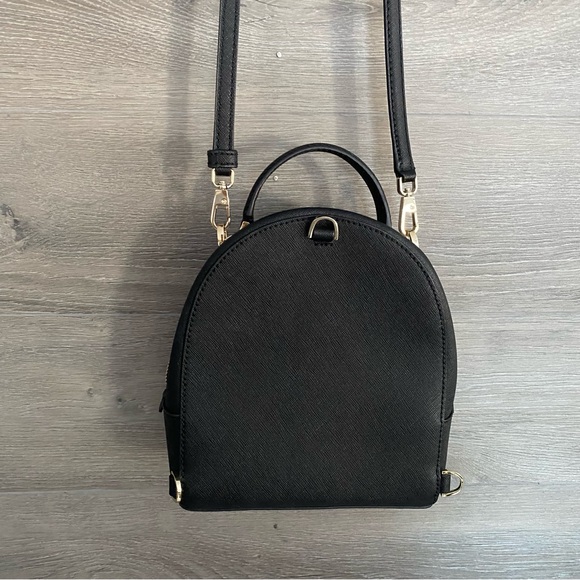 Kate Spade Cameron St Flock Roses Mini Backpack/ Crossbody - Picture 5 of 10